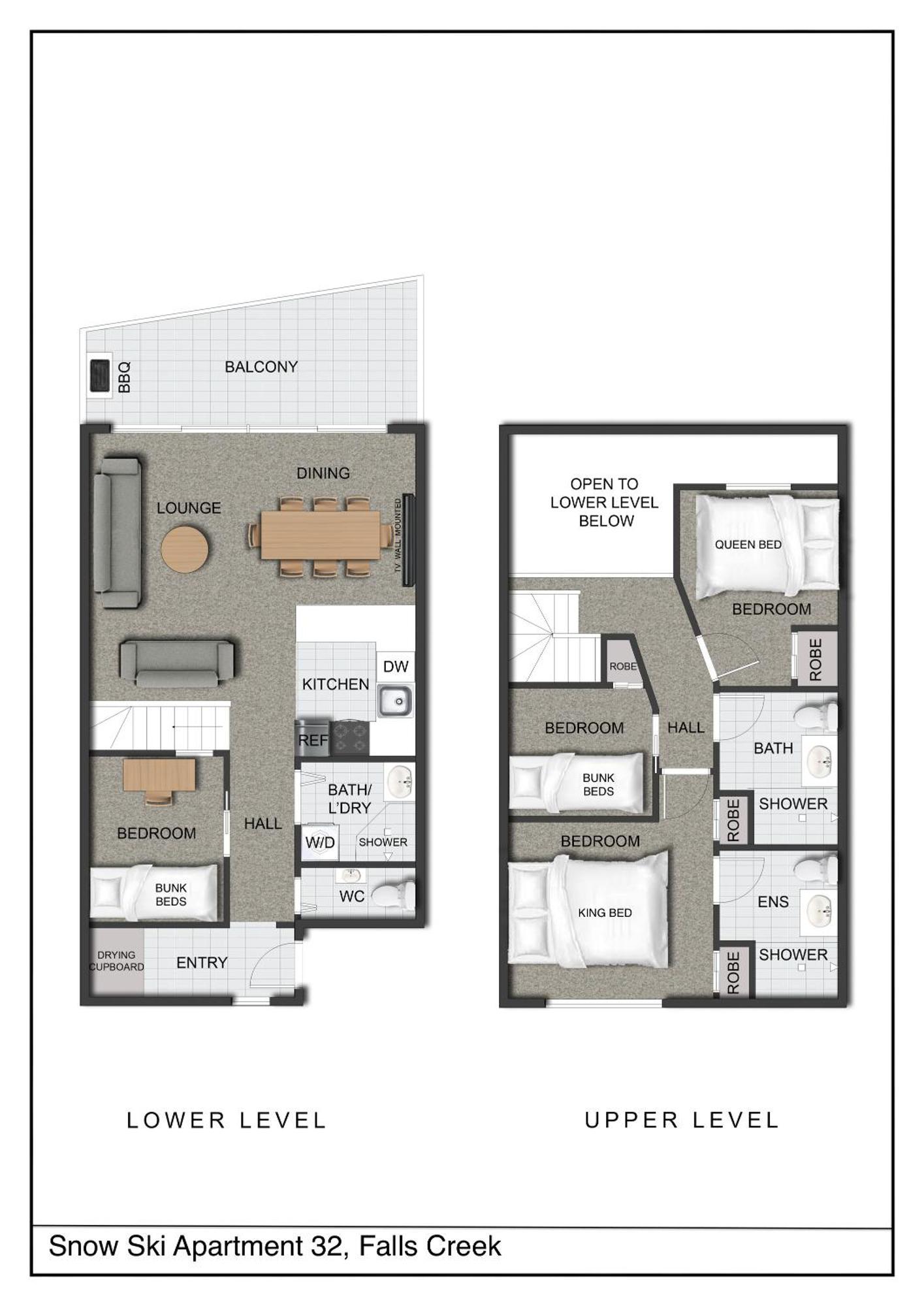 Snow Ski Apartments 32 Falls Creek Εξωτερικό φωτογραφία